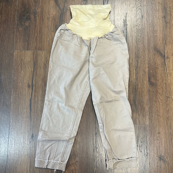 Jessica Simpson maternity crop pant SZ XL - Picture 5 of 5